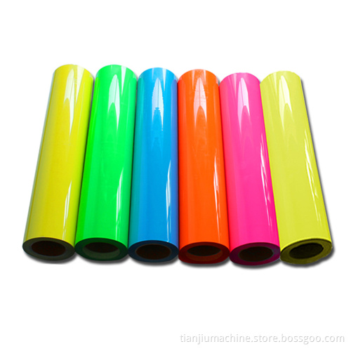 PU Fluorescent Thermo Transfer Vinyl for T-Shirts - Korea Quality